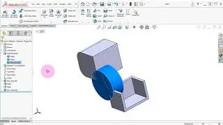 Creating a Multi Body Part in SOLIDWORKS 2019