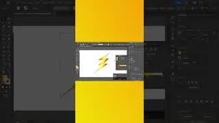 The Flash Logo design in Adobe Illustrator | Step by Step guide | Abaid Graphic Studio #shorts