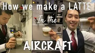 QATAR AIRWAYS  FLIGHT ATTENDANT | CAFE LATTE #flightattendant #cabincrew #latte #coffeelover