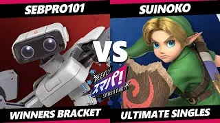 Sumapa 136 - SebPro101 (ROB) Vs. Suinoko (Young Link) Smash Ultimate - SSBU