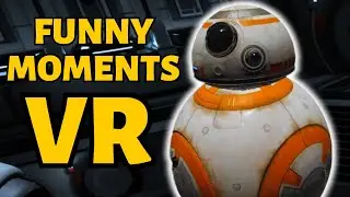 Star Wars VR (Funny Moments)