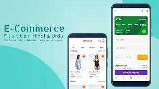 Flutter Ecommerce App | Keep BottomNavigationBar When Push to New Screen with Navigator | Lecture 10