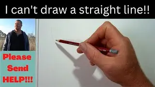 How to draw a straight line | Learn why your lines are wonky and fix them today!