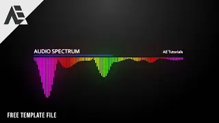 After Effects Tutorial: Audio Spectrum Waveform Effects (No-Plugin)