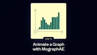 Create a Procedural Graph in After Effects with MographAE