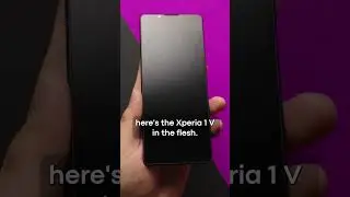 Unboxing Sony's latest flagship! - Xperia 1 V