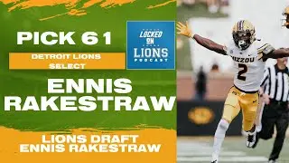 Detroit Lions Pick Ennis Rakestraw Jr. | 2024 NFL Draft Coverage