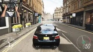 BMW M5 E60 - Forza Horizon 4 | Logitech g29 gameplay