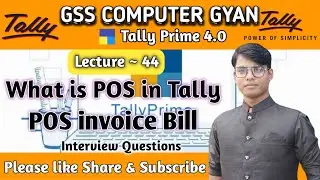 Point of sale in TallyPrime || POS in TallyPrime || #tally #tallyprime #tallysolution