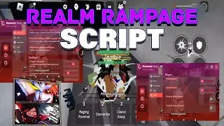 Realm Rampage Script / Hack GUI | Auto Farm Players, No CD, GodMode, Kill Aura, Bring Players & More