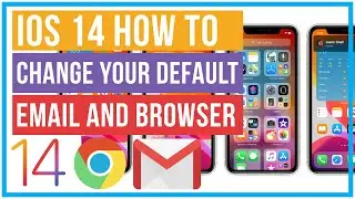 iOS 14 - How To Change The Default Email and Browser Apps (Gmail and Chrome)