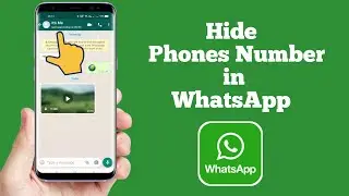 How To Hide Your Phone Number In WhatsApp || How to hide whatsapp number 2021