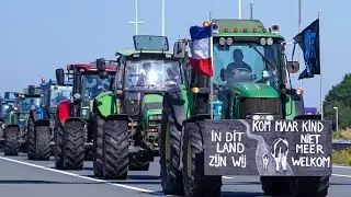 Dutch farmers continue protest over governments emissions cuts