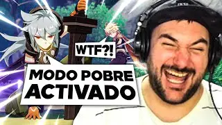 REACCIONO a GENSHIN IMPACT pero con VOCES en ESPAÑOL 🤣 (IMPOSIBLE NO REIRSE) - by @zhalar