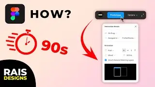Learn To Create Engaging Prototype in 90 Seconds (Figma Tutorial)
