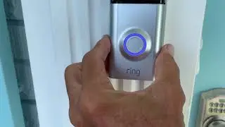 How to put your battery back into your ring doorbell after you charged it