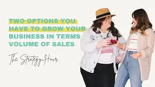 Two Options You Have to Grow Your Business in Terms of Volume of Sales