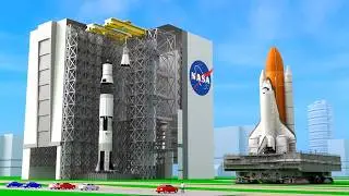 Where does NASA build rockets? (Vehicle Assembly Building)