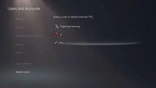 How To Delete Ps5 Account