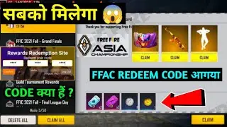 FFAC REDEEM CODE || RARE CRYSTAL CRYSTAL TOKEN REDEEM CODE || TODAY NEW REDEEM CODE