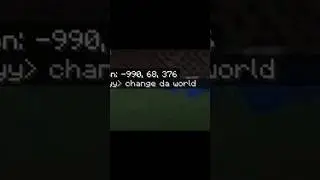 Change Da World #minecraft #minecraftmemes #minecraftshorts #funnymoments #minecraftbedrock #gaming