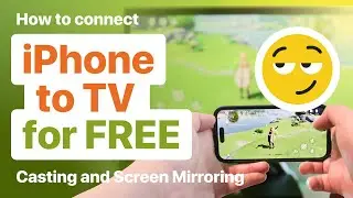 How to Connect iPhone to TV for Free [2023]: Casting and Screen Mirroring