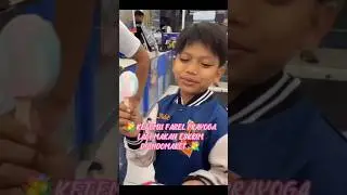 KETEMU FAREL PRAYOGA LAGI MAKAN ESKRIM DI INDOMARET_Mama & agra 
