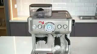 Baumannliving BM-CM5700AGS Professional Espresso Machine with Grinder Video 2