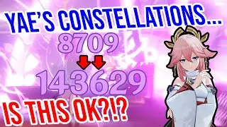 HOW FAR SHOULD YOU GO? An Honest Review of Yae Mikos Constellations - Genshin Impact