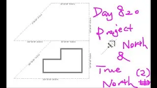 Revit Exercise (Day 820) - Project North and True North (Part 2)