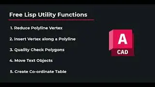 AutoCAD Lisp Routines | Enhance Your Drafting with Free Utility Functions related to Polylines