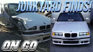 JUNKYARD PARTS HUNTING (Junkyard E36 parts!)