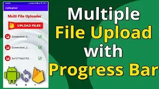 Multiple file upload |   Firebase Multiple Files Upload | How to Upload Multiple Files to Firebase