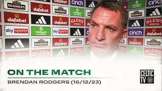 Brendan Rodgers On The Match | Celtic 0-2 Hearts