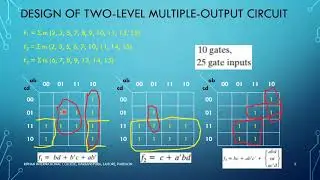 Design of Two-Level Multiple-Output Circuit