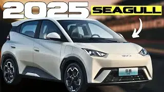 2025 BYD Seagull small pure electric SUV  First Look