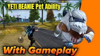 NEW YETI PET ABILITY TEST IN FREE FIRE YETI PET SKILL - GARENA FREE FIRE | Yeti Pet Ability Test