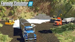 SILVERUN FOREST CONSTRUCTIONS #16 🚧 NEW PARKING AREA FOR FORESTIERS 🚧 FARMING SIMULATOR 22