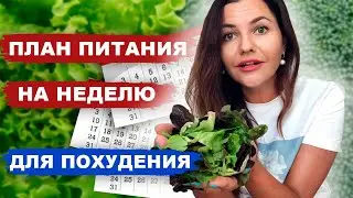 ПЛАН ПИТАНИЯ НА НЕДЕЛЮ ДЛЯ ПОХУДЕНИЯ ||  ВСЯ ПРАВДА О ГОТОВЫХ МЕНЮ ДЛЯ ПОХУДЕНИЯ!