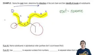 Alkane Nomenclature: IUPAC Alkane Naming Rule #3