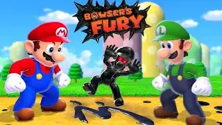 Bowser's Fury 2-Player - Full Game Walkthrough