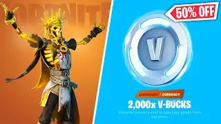 How to Get 50% OFF V-Bucks in Fortnite (You will NOT get banned!)