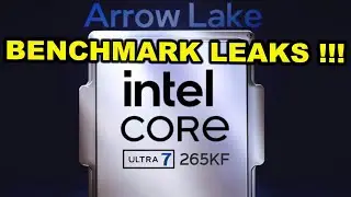 TechQuickie | Intel's Core Ultra 7 265KF & Core Ultra 5 245k Benchmarks leaks...