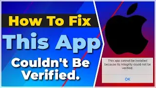 This App Cannot Be installed Becauseits integrity Could Not be verified / iOS 17.4 /iOS 17.5❗(2024)✅