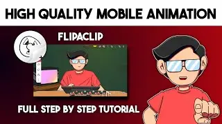 How to make animation in Flipaclip on Mobile - For Beginners Full Tutorial like RG Bucket List