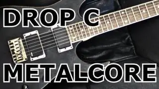 C Minor // Metalcore Drop C // Backing Track // 150BPM