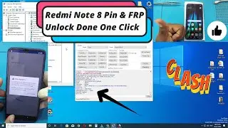 Redmi Note 8 Pattern & Pin & FRP Unlock UMT 1000% Done in One Click🔥🔥🔥 / Note 8 FRP lock Remove Done