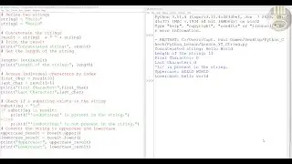 Python Strings Tutorial For Beginners