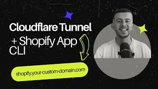 How to link your Shopify app CLI with Cloudflare tunnel to get custom development app URL