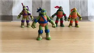 Черепашки Ниндзя Игрушки. TMNT. Микеланджело, Донателло, Леонардо, Рафаэль